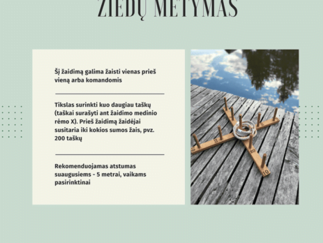 ziedu-metymas-taisykles